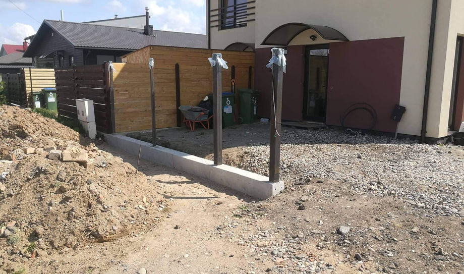 Tvoros pamatų betonavimas visoje Lietuvoje