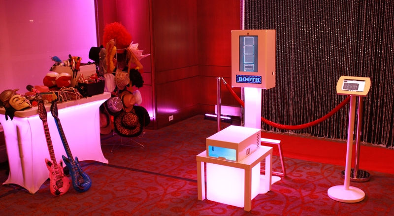 our photobooth with props