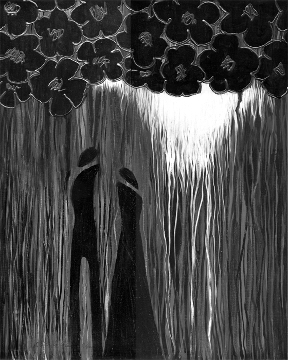 Night Dreams Original Fine Art by Cecile Grace Charles