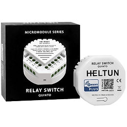 Certified Z-Wave 700 Relay Switch