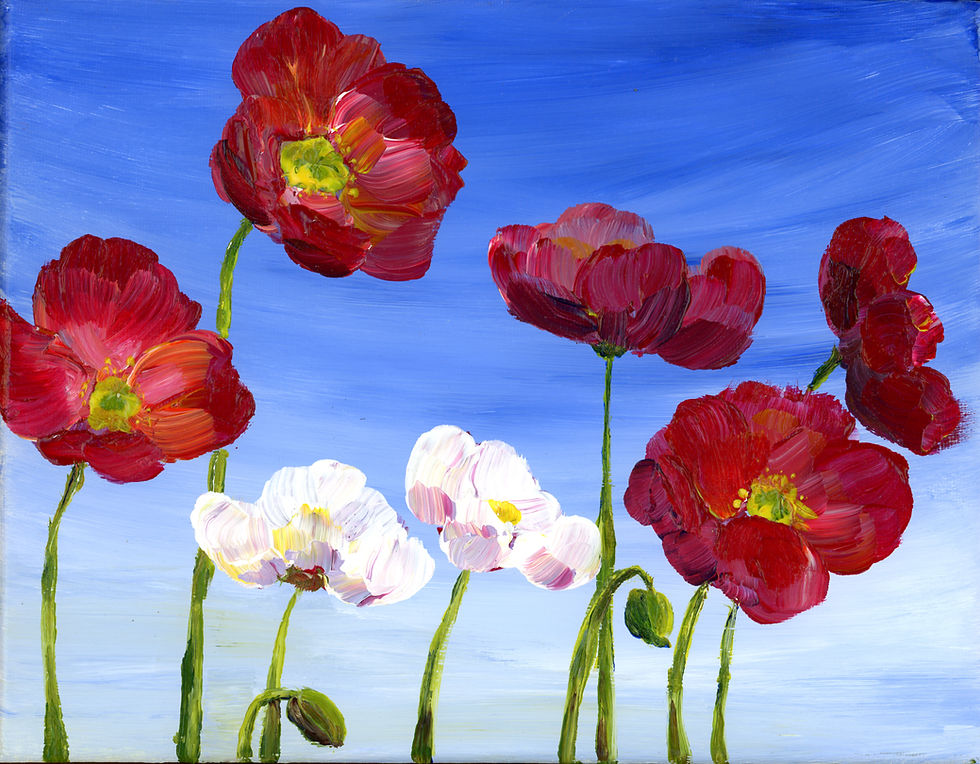 May Flower Paint Night at Koto!