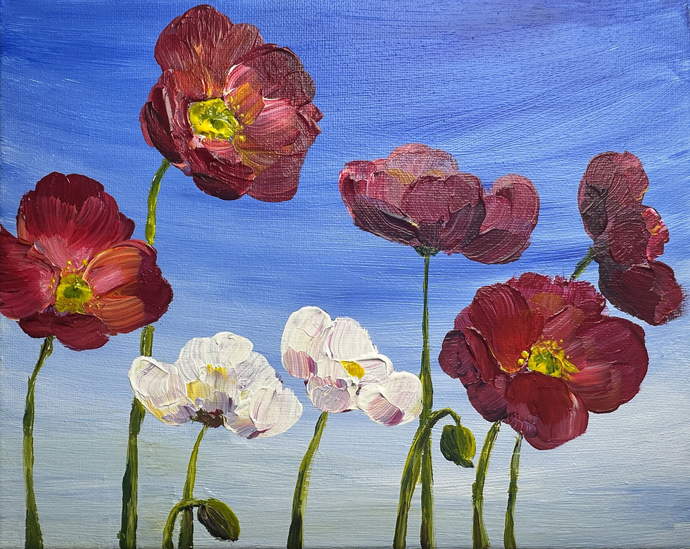 May Flower Paint Night at Koto!