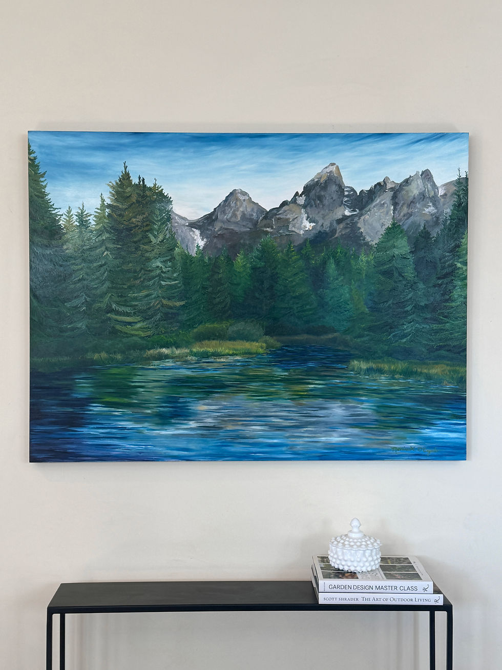 Thumbnail: Always Here. Original Oil Landscape Painting.