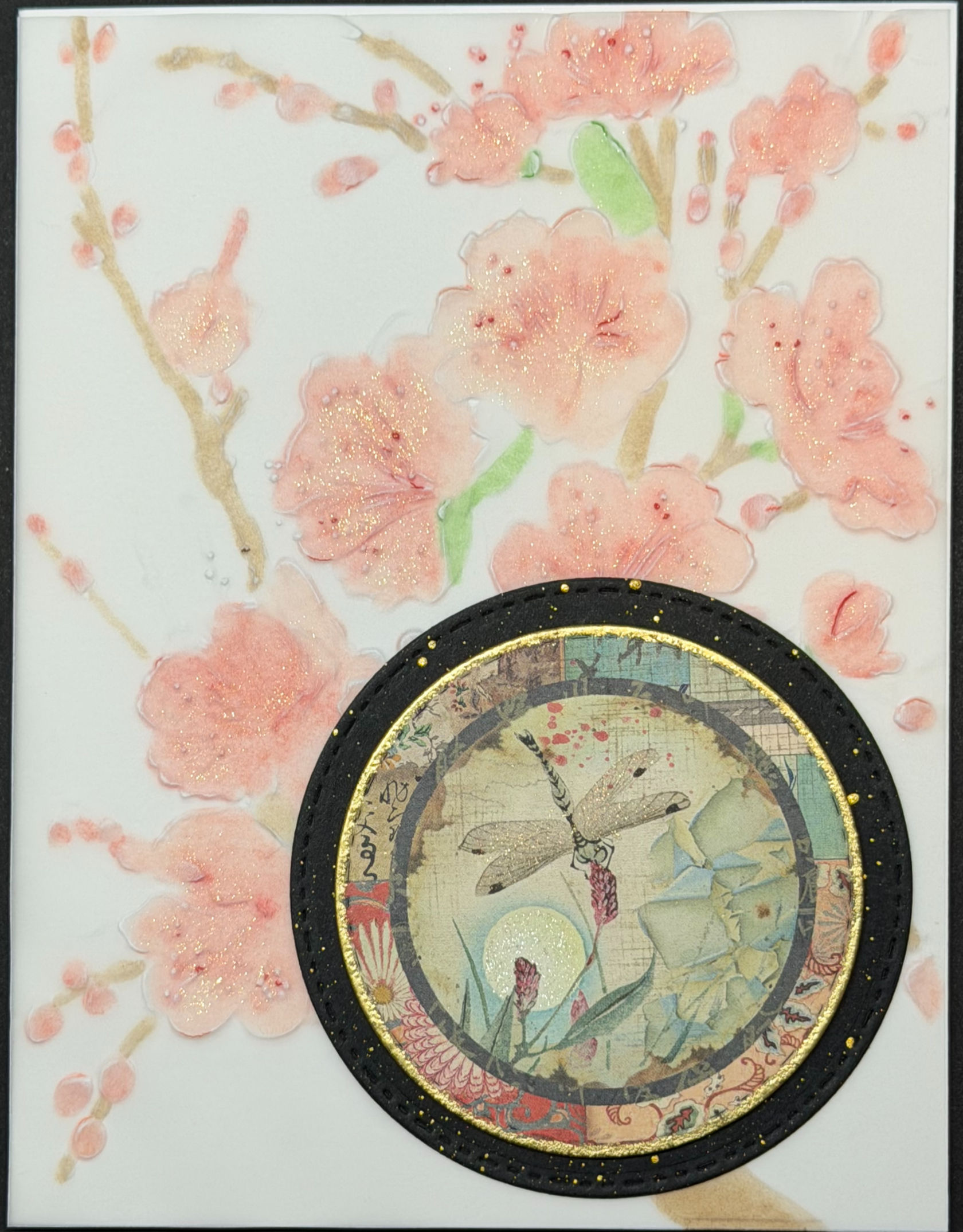Cherry Blossoms Note Card Set #3 (set of 3)