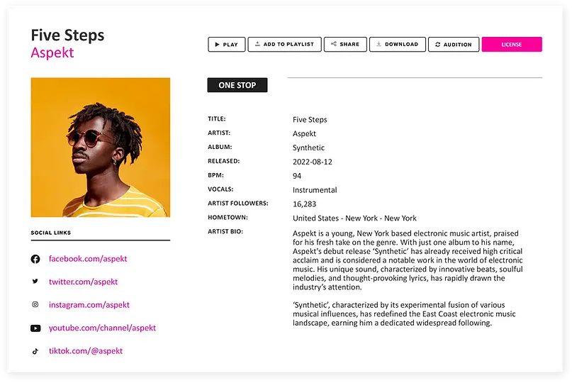 Core - Front-End - Artists - Page.webp
