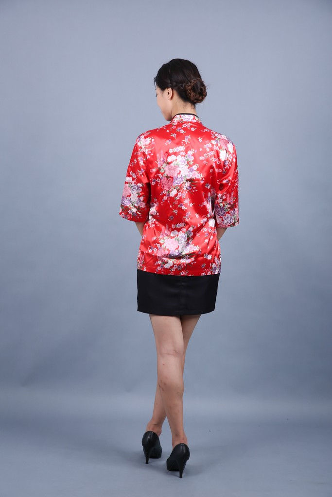 Thumbnail: Full Body Sakura Pattern Sushi Coat