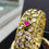 Thumbnail: Kundan Meena Diamond-Polki Bangles