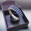 Thumbnail: blue sapphire cz diamonds openable bangle bracelet