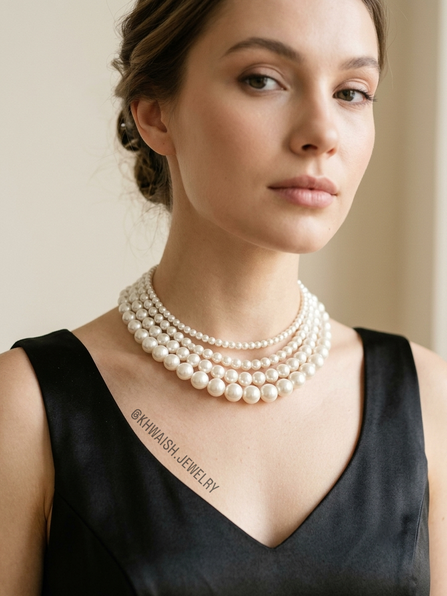 Natural Shell Pearl Necklace