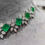 Thumbnail: Emerald Statement Necklace Set