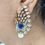Thumbnail: Victorian Polki Earrings with Peacock Motif