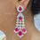 Thumbnail: Ruby Dangling Earrings