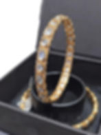 Thumbnail: Multi-Shaped Polki Bangles