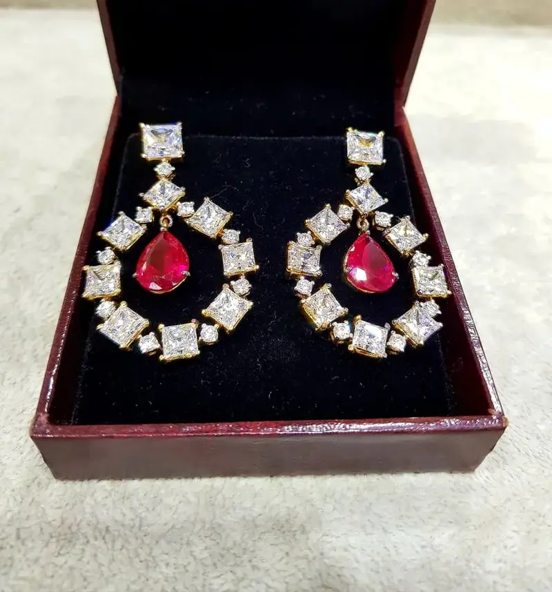 swarovski 925 chandelier earrings