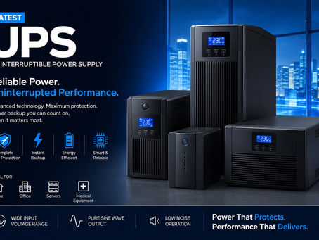 Latest UPS Solutions for Uninterrupted Power