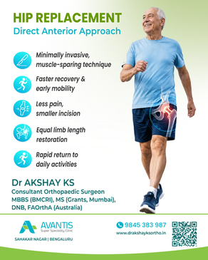 Hip Replacement Through the Direct Anterior Approach