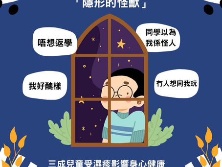 【濕疹是小朋友面對的隱形怪獸】
