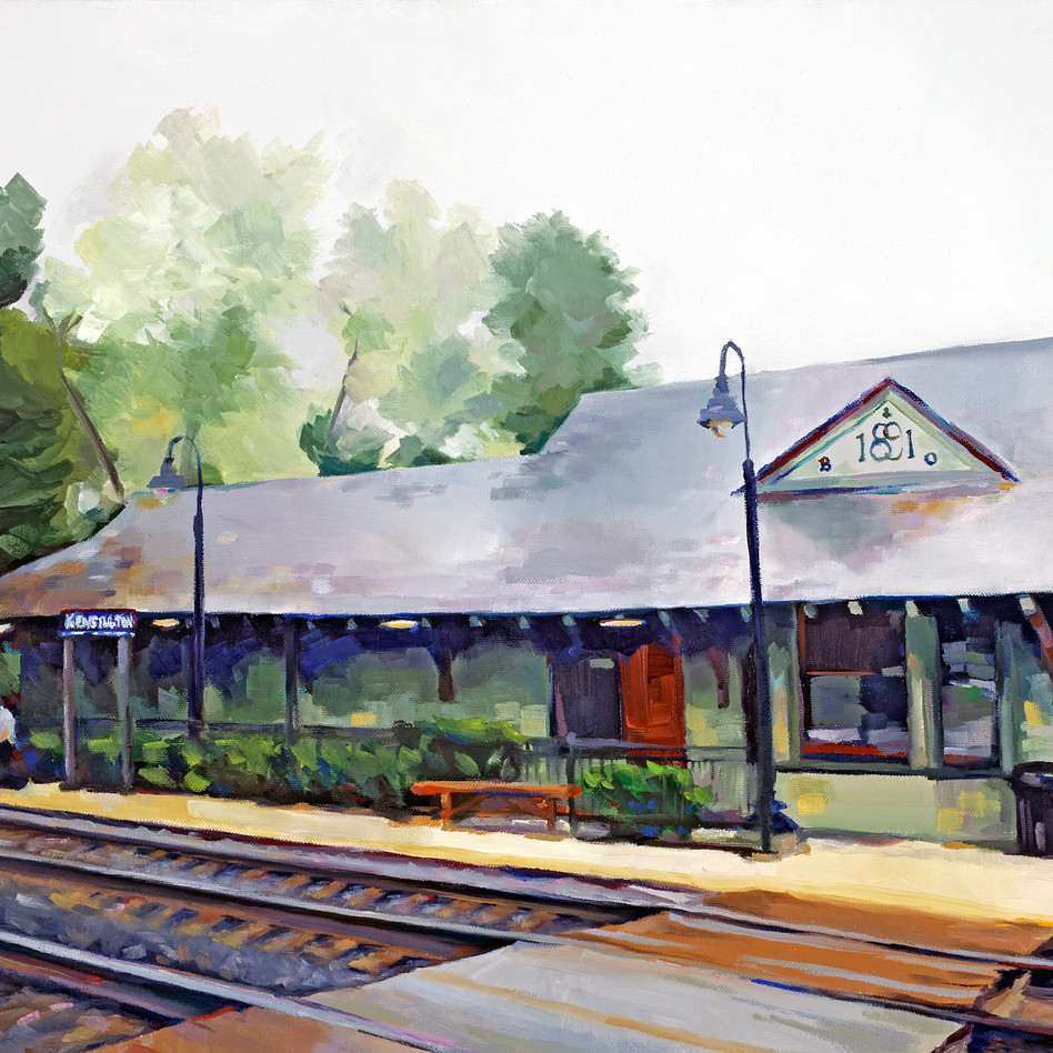 Kensington Station | oil on canvas. 16x20