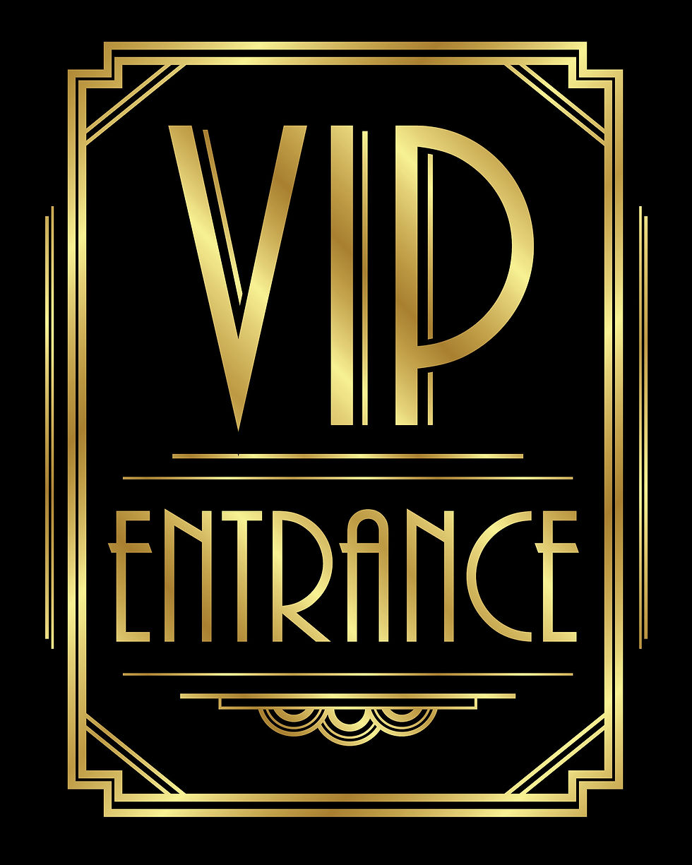 BG VIP ENTRANCE 8x10