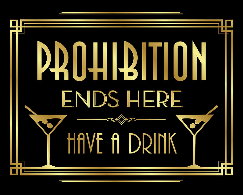 BG PROHIBITION 8x10