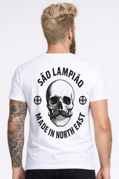 Camiseta Manga Curta SL Branca Mexicano