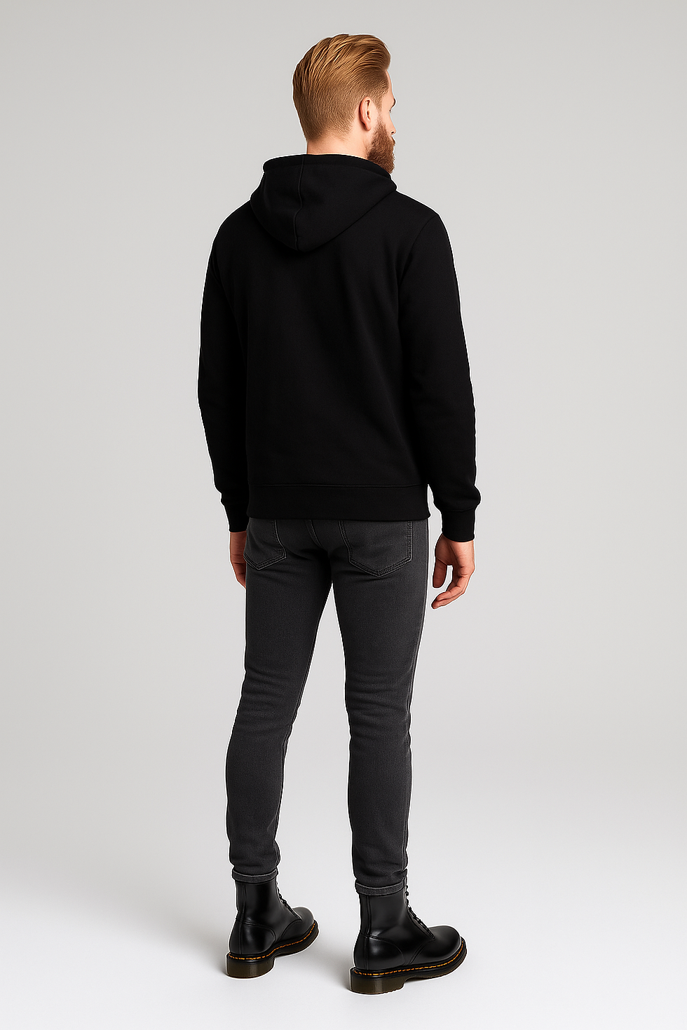 Miniatura: Moletinho Hoodie Liso Preto