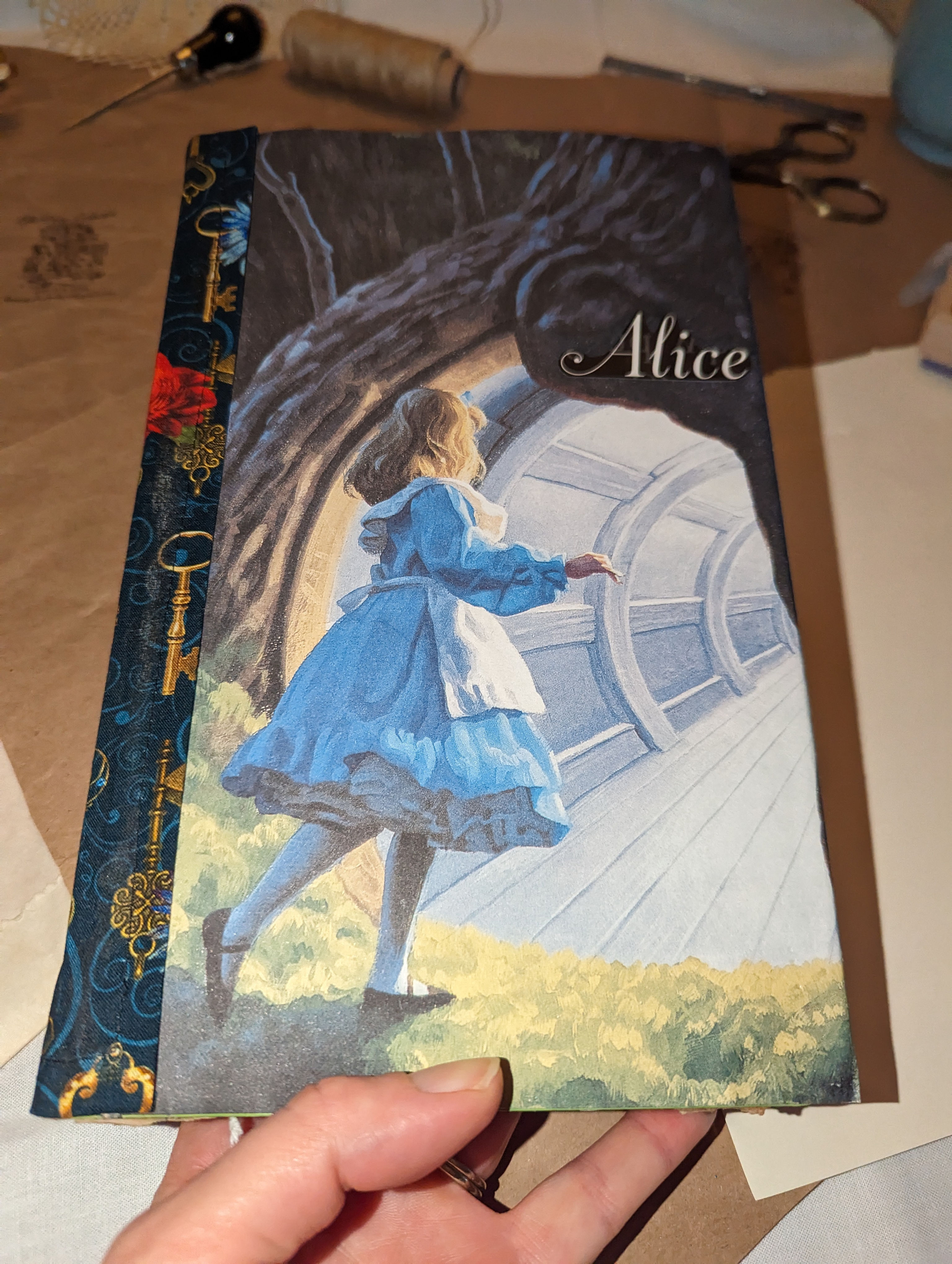 Alice in Wonderland Junk Journal