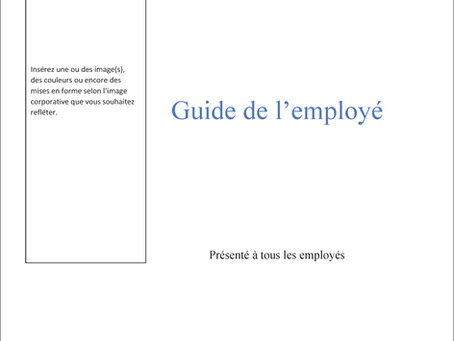 GUIDE DE L'EMPLOYÉ