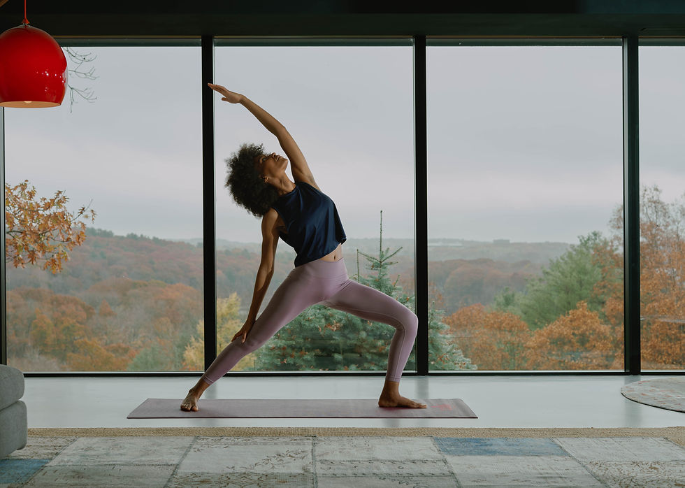 yoga Tally Health lifestyle campaign