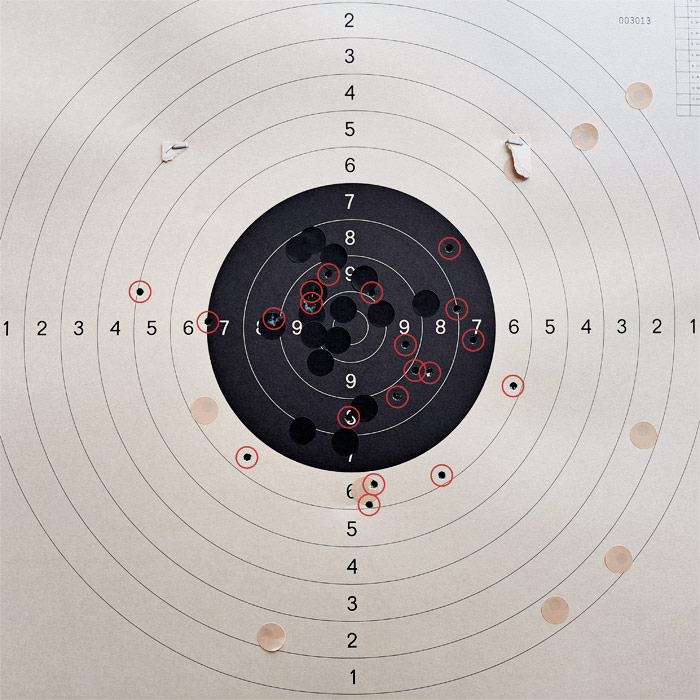 Savage MSR-15 Recon 20 Schuss auf 300m