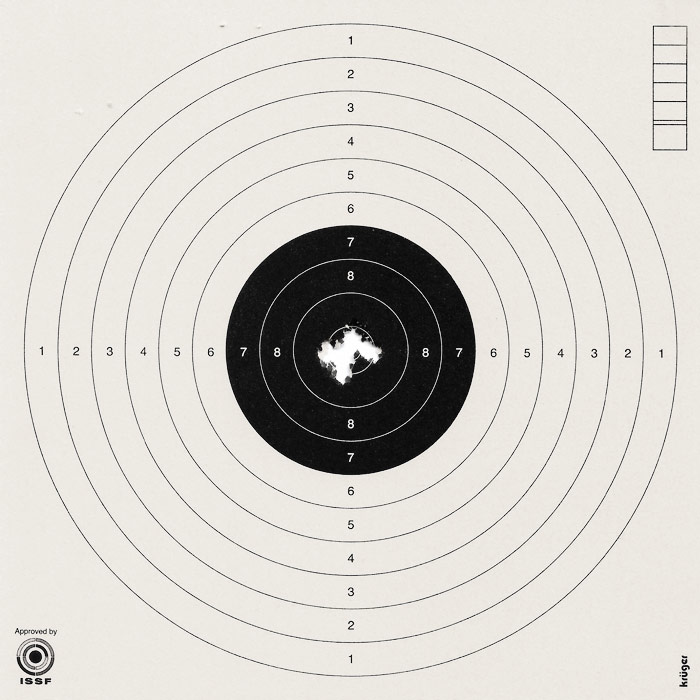 Tell 300 10 Schuss auf 10m