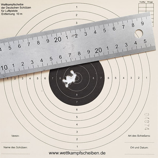 Feinwerkbau 601 auf 25m