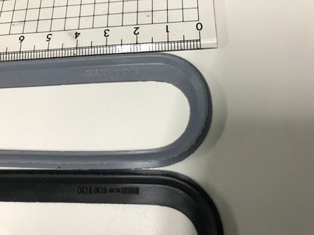 ゴム製品への彫刻加工始めました。