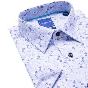 textile design, floral design, lavender shirt, men's shirt design, menswear, menswear design, 