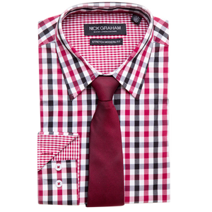 Textile Design, Plaid, Shirt and tie set, Men's fashion, Men's wear design, 