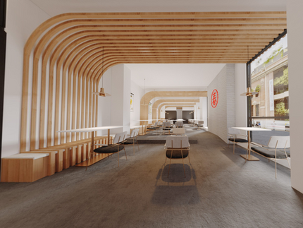 Bubble Tea Shop Under Construction