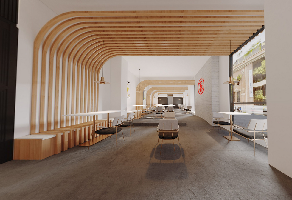 Bubble Tea Shop Under Construction