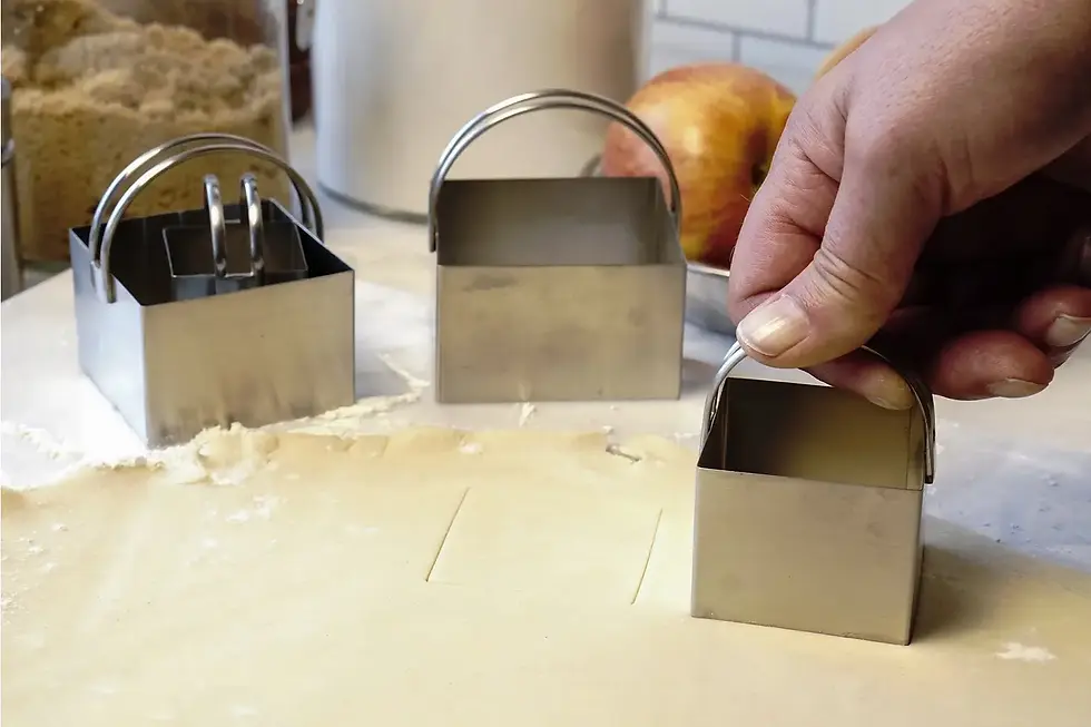 Thumbnail: Biscuit Cutters - Square Set of 4