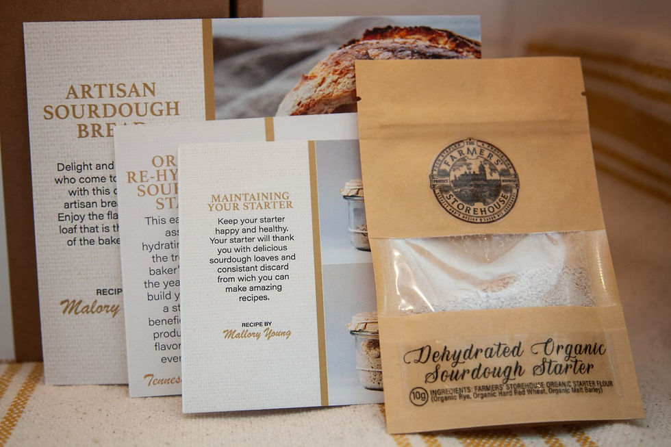 Thumbnail: Sourdough starter pack recipe cards