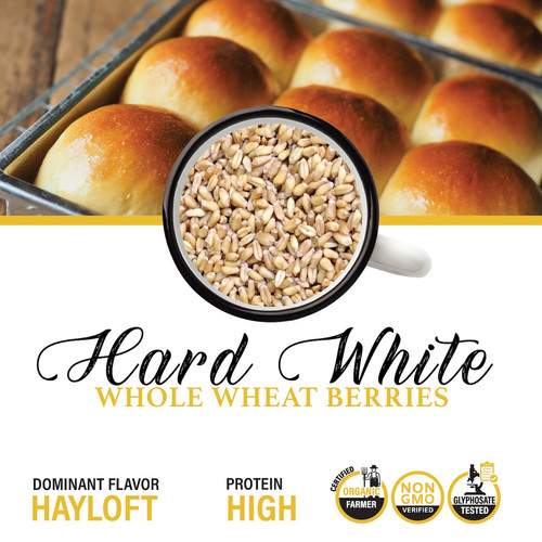 Hard White Wheat Berries from Organic Farmers Farmers Storehouse