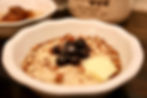 Thumbnail: blueberry's with cream of wheat and butter