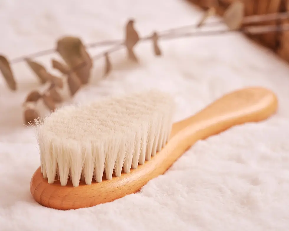 Thumbnail: London Rose Baby Brush and Comb Set