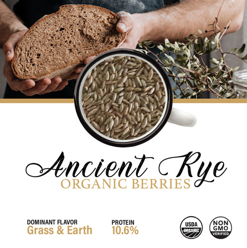 Organic Ancient Rye Berries | Farmers Storehouse