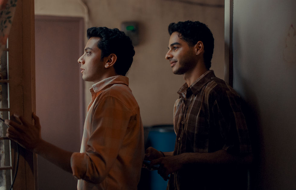 Vishal Jethwa and Ishaan Khatter in Homebound.