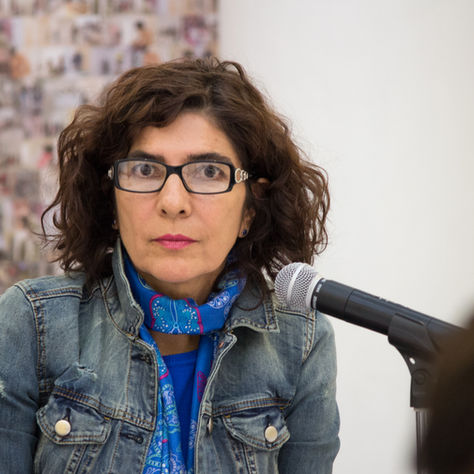 Maribel Arteaga en la ceremonia de inauguración