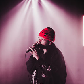 Claypaky's HY B-Eye K15 Aqua illuminating Enter Shikari's stage