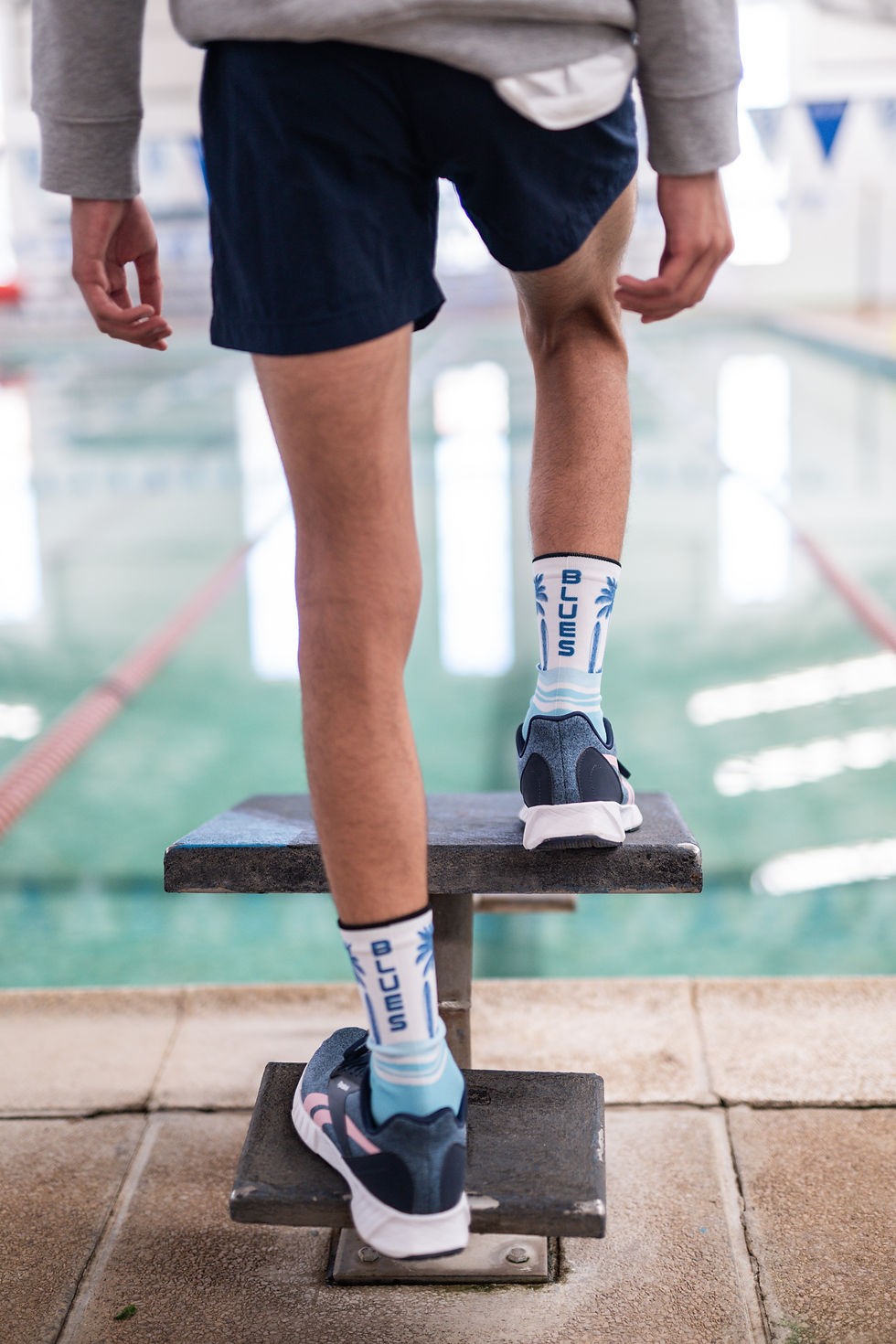 Thumbnail: Blues sublimated socks
