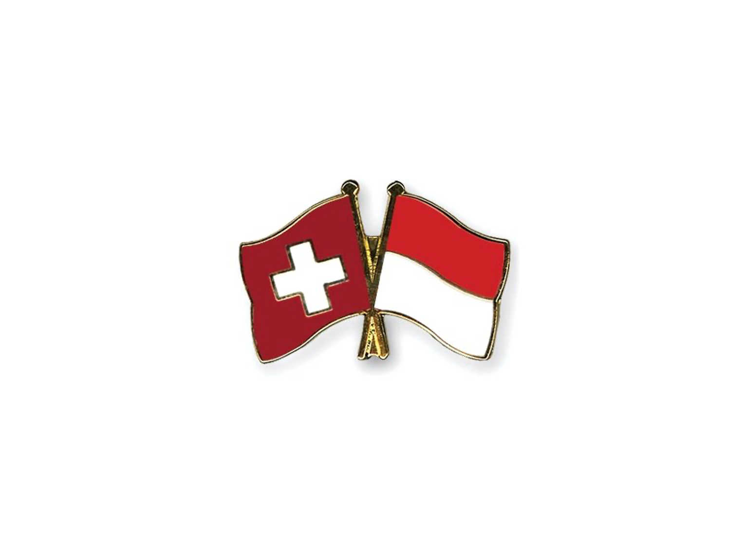 Pin de l'amitié Suisse-Monaco