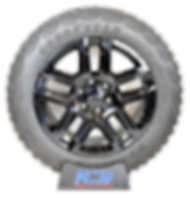 20” BLACK CHEVY SILVERADO OEM TRAILBOSS WHEELS AND TIRES GMC SIERRA