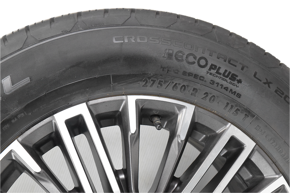 Thumbnail: 20" GMC Sierra Yukon Denali OEM Machined Charcoal Takeoff Wheels Rims Tires